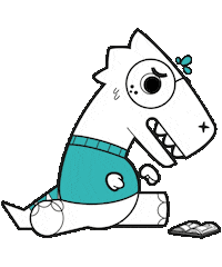 Dinosaur Dino Sticker by Piticas