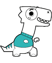 Dinosaur Dino Sticker by Piticas