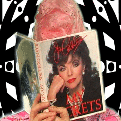 joan collins shade GIF by Grande Dame