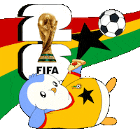 World Cup Football Sticker by Pudgy Penguins