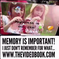 memories print GIF by The Videobook