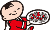 ゆるキャラ Sticker by KENMIN FOODS