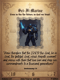 Sci Fi Card GIF