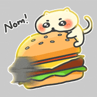 Eat Together Nom Nom GIF