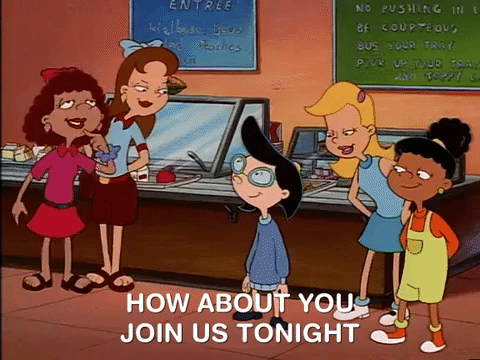 hey arnold nicksplat GIF