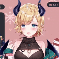Cleavage Blush GIF