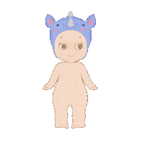 Blush Rhino Sticker
