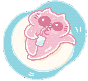 meowbawan giphyupload pool hima meowbawan Sticker