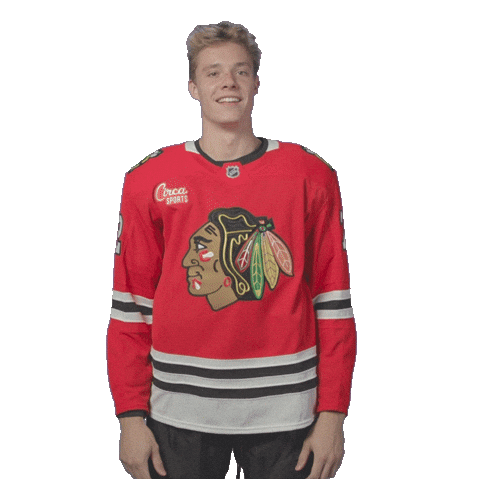 Alex Vlasic Sticker by NHLBlackhawks