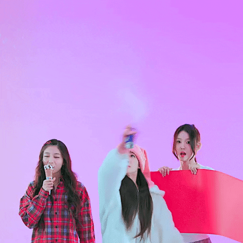 K Pop Snow GIF