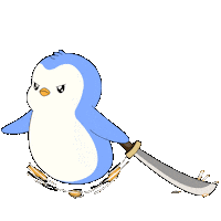 Angry Bad Boy Sticker by Pudgy Penguins