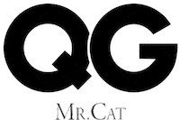 Mr Cat Sticker by na bossa