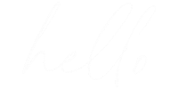 Hello Sticker