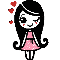 elistorycriativo love heart coração elistorycriativo menina Sticker