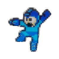 mega man Sticker