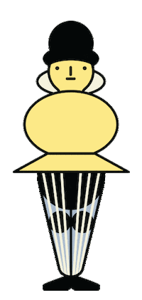 bauhaus Sticker by Mr. Moore