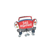 Just Married Love Sticker by TO BE BRIDE