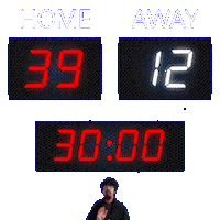 12 Away Sticker