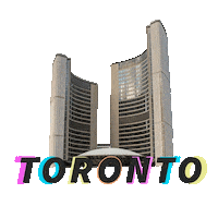 City Cityhall Sticker by Snack Toronto Social Media Agency