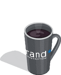 randcc goodmorning construction coffeemug randconstruct Sticker