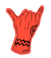 Summer Hand Sticker by GRIND Philippines