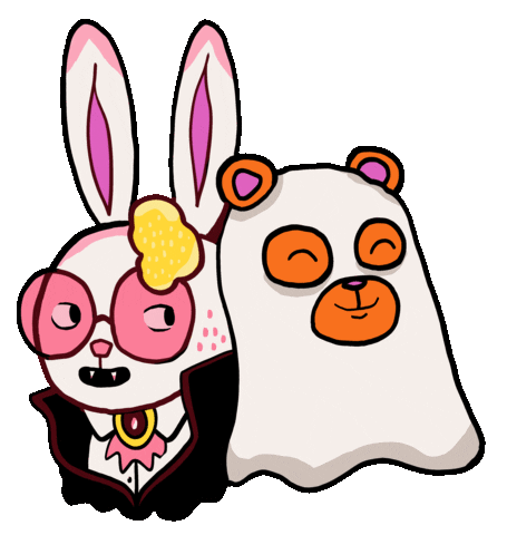 Halloween Ghost Sticker by Nick Ybarra