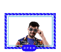 Clic Ahi Sticker by Open Plaza