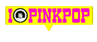 PinkPop_Festival love pink festival pop Sticker