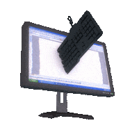 Glitch 3D Sticker by jjjjjohn