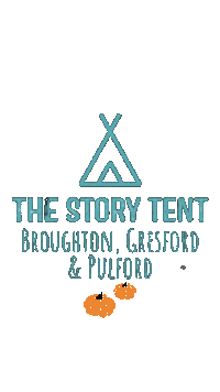 thestorytentwithhannah halloween chester wrexham broughton Sticker