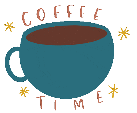 Coffee Time Sticker