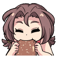 Emoji Eating Sticker by Jin