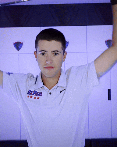 Depaul University Golf GIF by DePaul Athletics