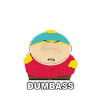 Eric Cartman Dumb Ass Sticker by South Park