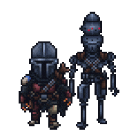 Pixel 8Bit Sticker