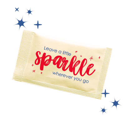 SplendaSweeteners giphyupload happy coffee tea Sticker