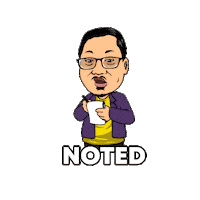 Noted Sticker by Eseries