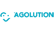 AGOLUTION logo herz bc erp Sticker