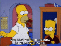 homer simpson love GIF