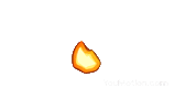Animation Burning Sticker by youmotion.com