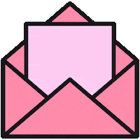 Pink Dm Sticker by Jessie McEwan
