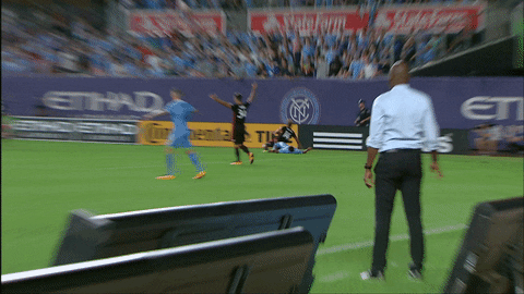 soccer celebration GIF by NYCFC