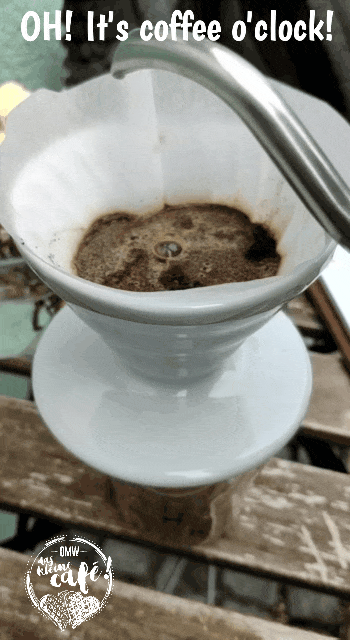 ohmywaffleulm giphyupload coffee omw kaffee GIF