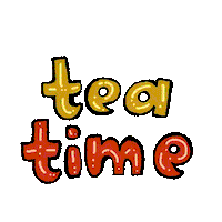 Happy Day Tea Sticker by Florens Debora