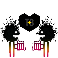 Thinkerbold love celebration cheers likes Sticker