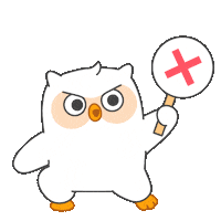 Owl X Sticker by Goodrich_friends