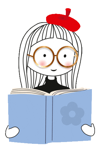 Book Read Sticker by AnnelindeTempelman