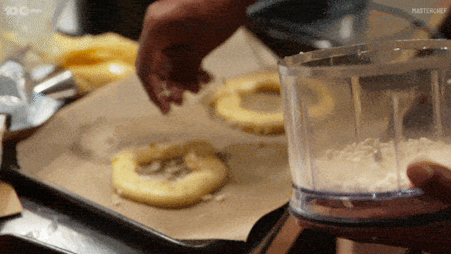 Australia Bagel GIF by MasterChefAU