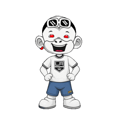 La Kings Sticker by Zhot