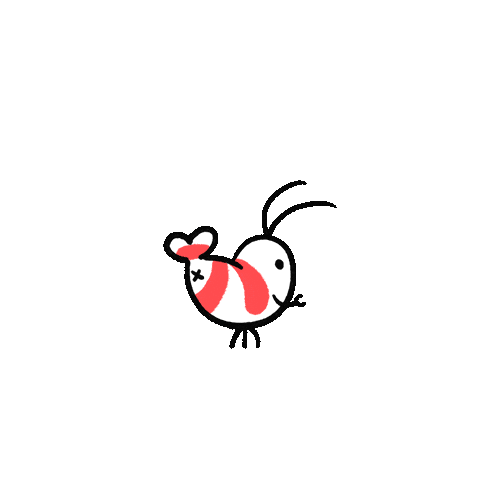 Shrimp Wow Sticker by pikaole